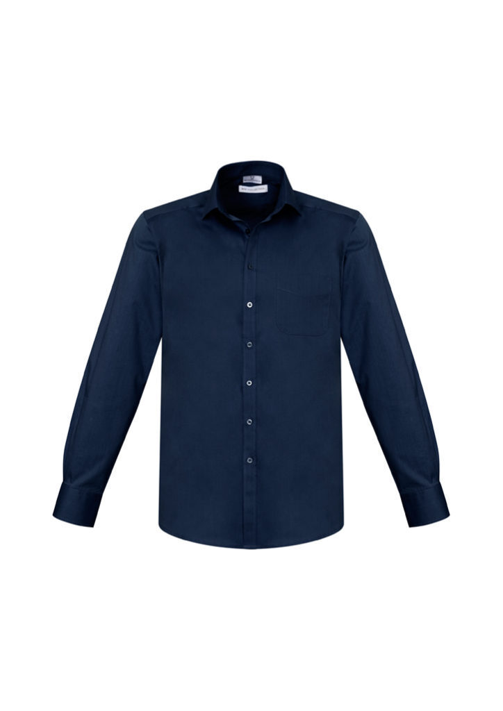 Men's Monaco Long Sleeve Shirt (ink)(ink) (s770lml) - Wellpets