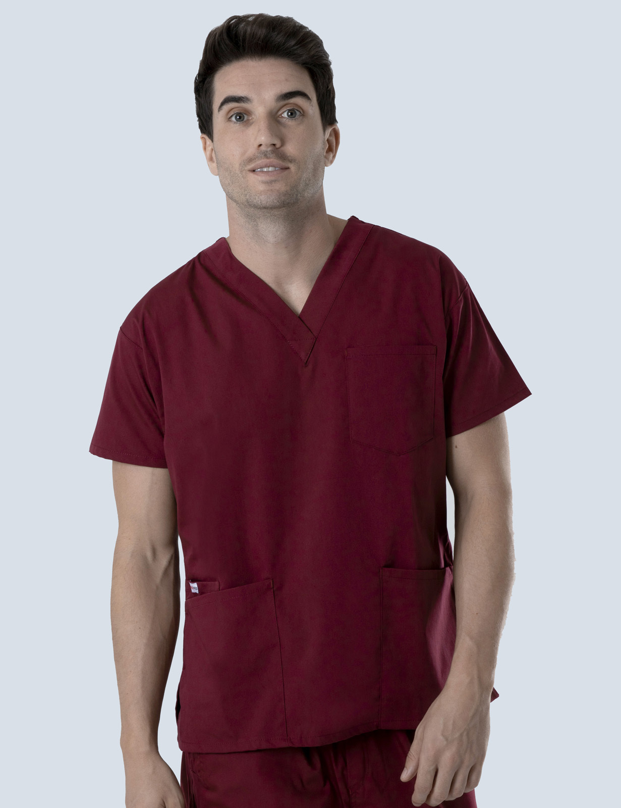 St Andrew's Ipswich Private Hospital Emergency - 4 Pocket Top in Burgundy