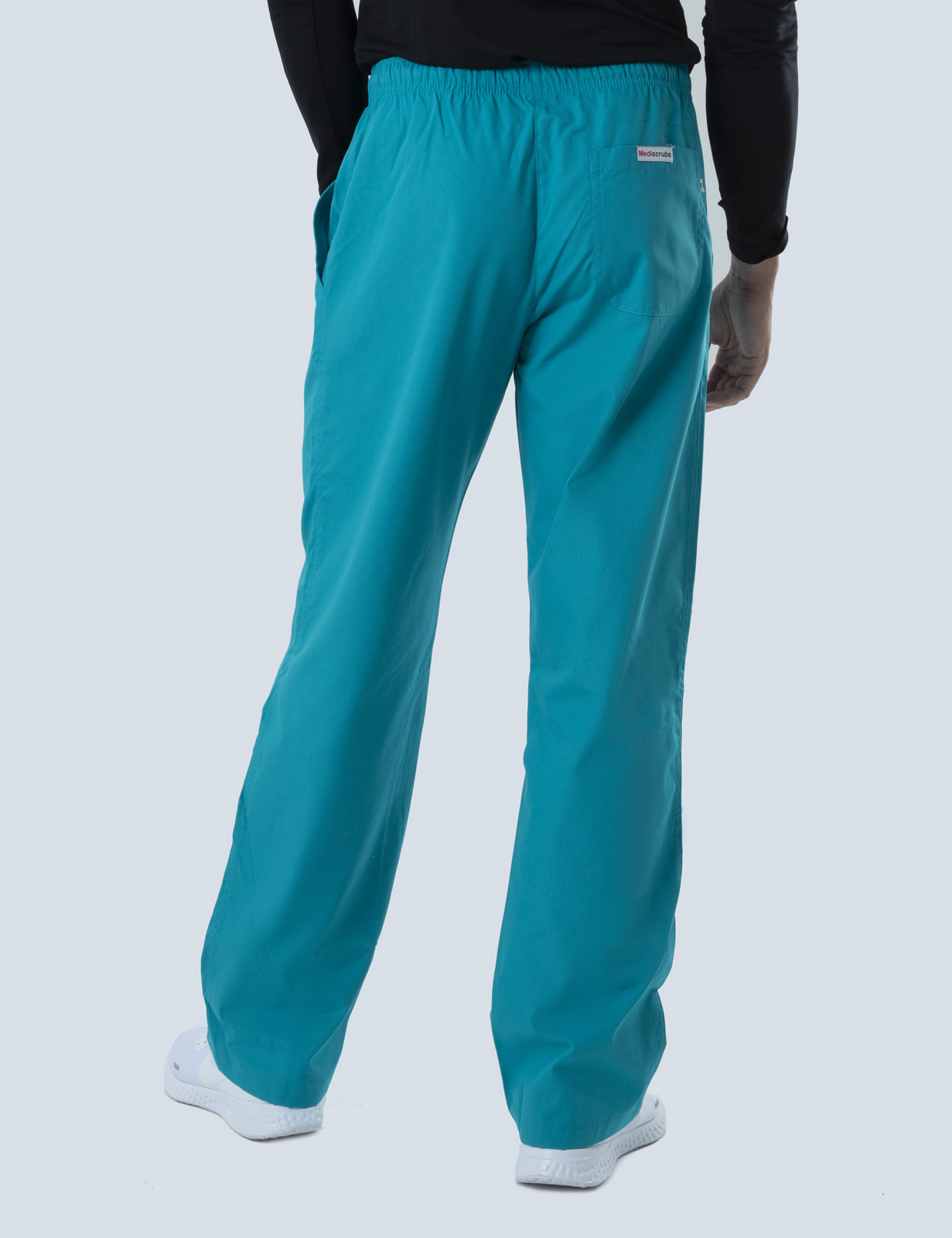 Men's Regular Cut Pants - Teal - XX Small