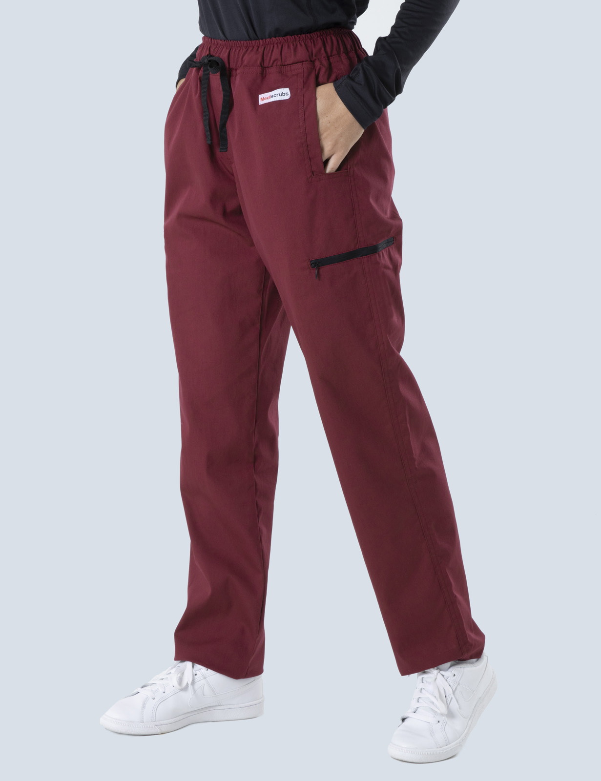 Women's Utility Pants - Burgundy - X Large