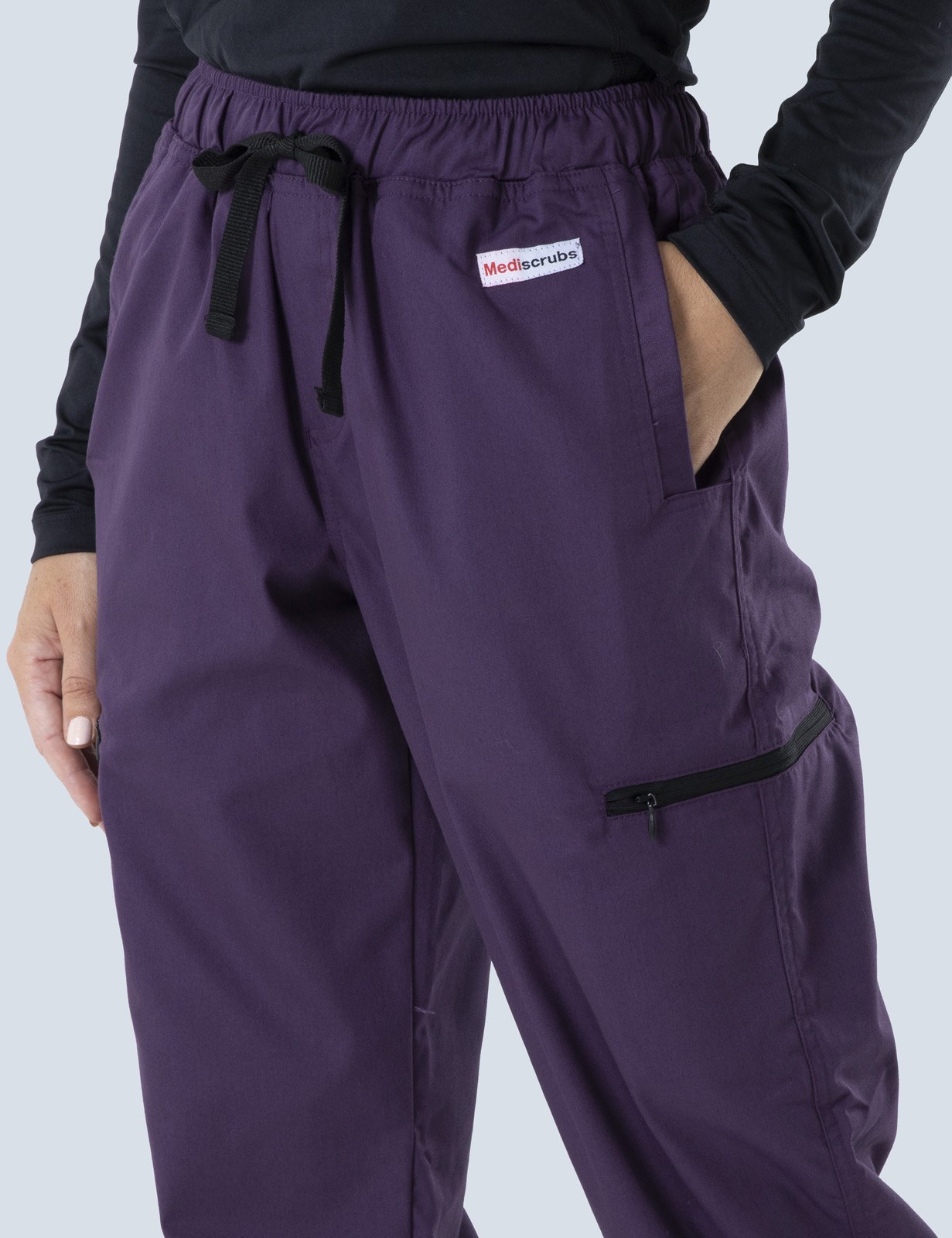 Women's Utility Pants - Aubergine - 5x Large