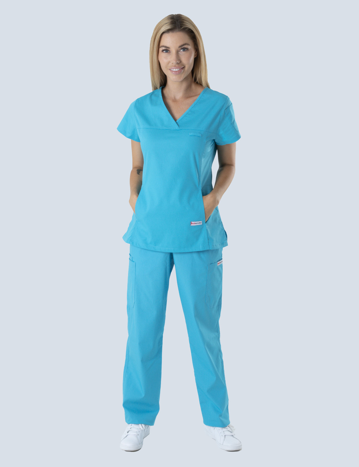 Women's Navy Scrubs - Comfy & Stylish Women's Navy Blue Scrubs