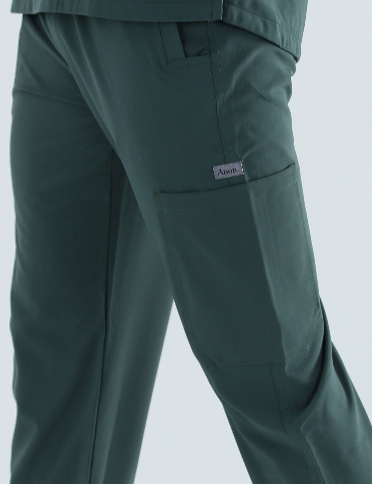 Anon Men's Scrub Pants (Stealth Collection) Poly/Spandex - Forest Green - X Small