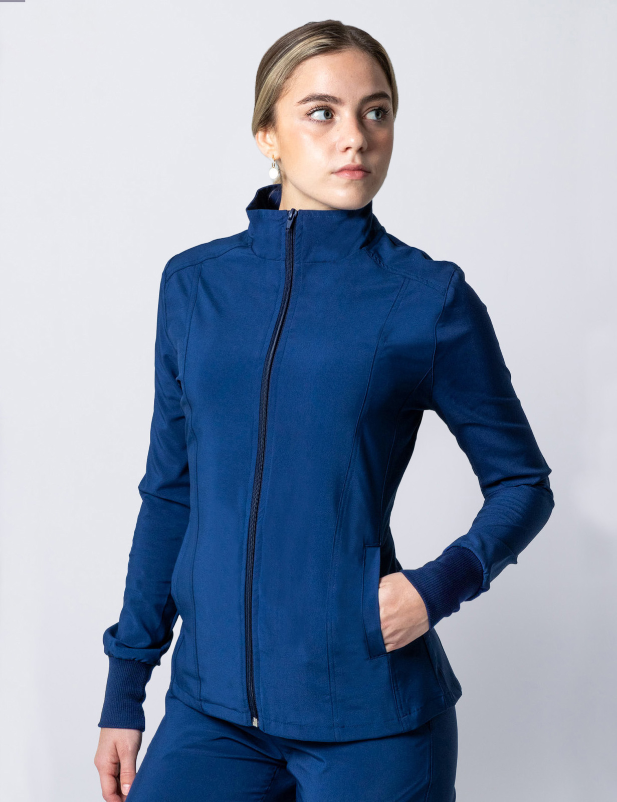 Anon Women's Warm-up Jacket - Midnight Blue