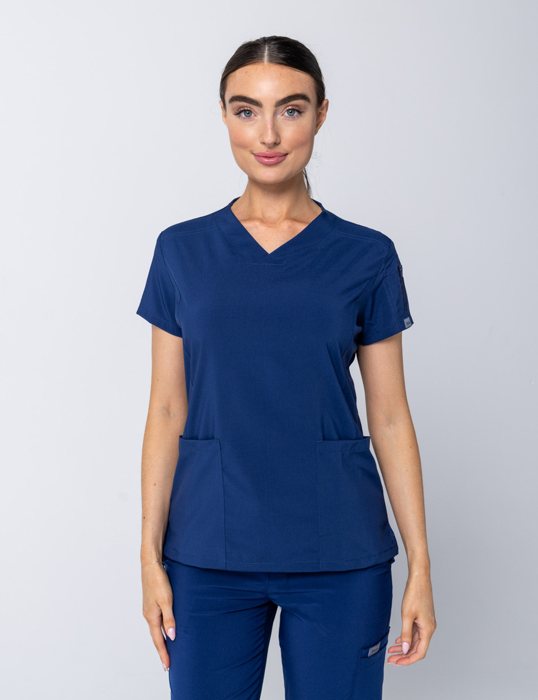 Midnight Blue Women's Anon Jogger Scrub Set