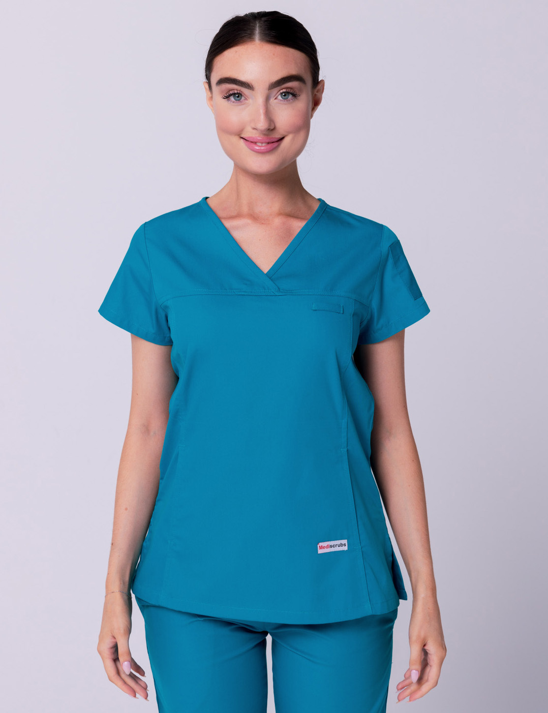 Teal Classic Women's Scrub Set