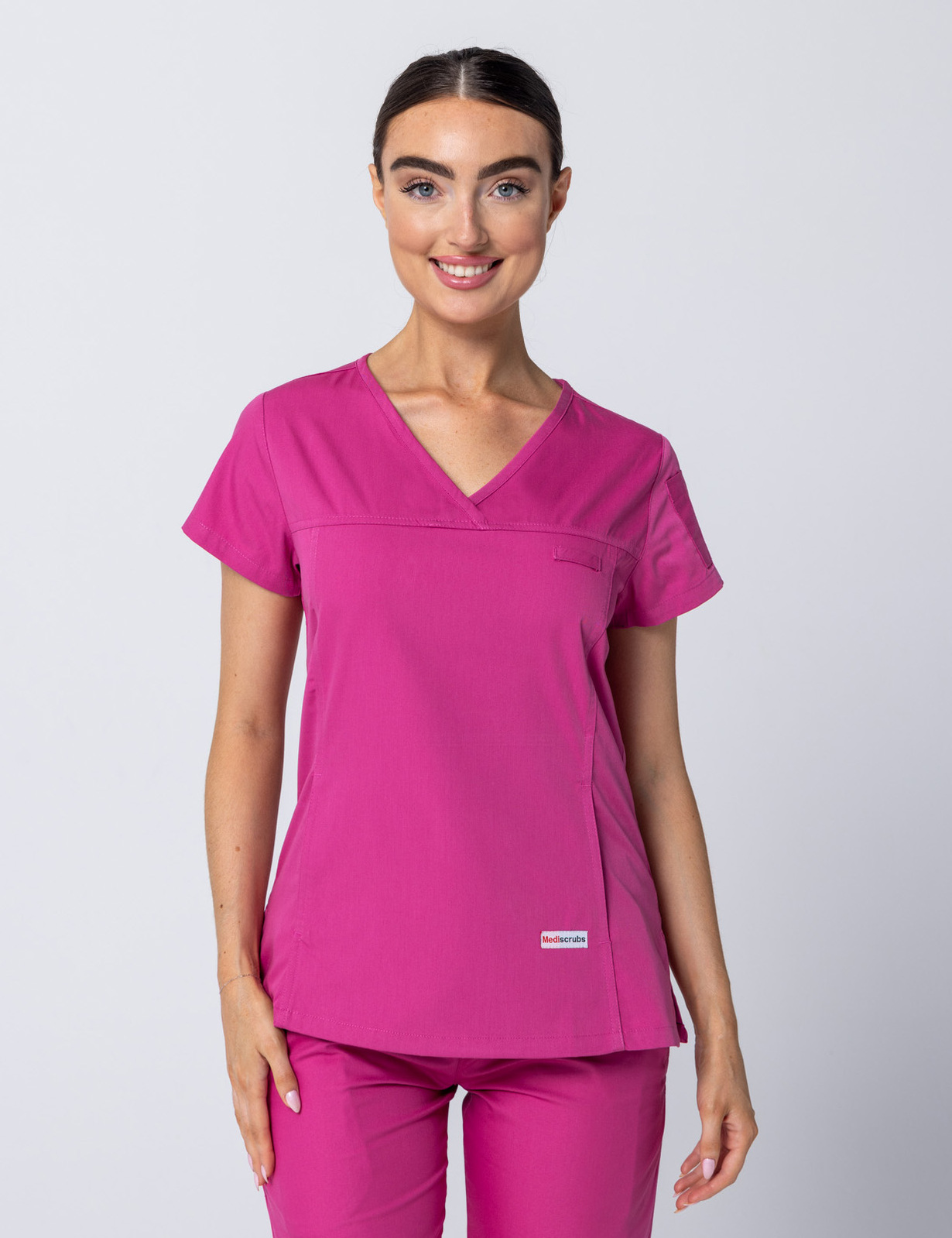 Pink Classic Women's Scrub Set