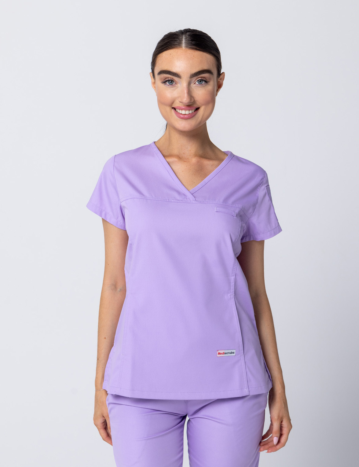 Lilac Classic Women's Scrub Set