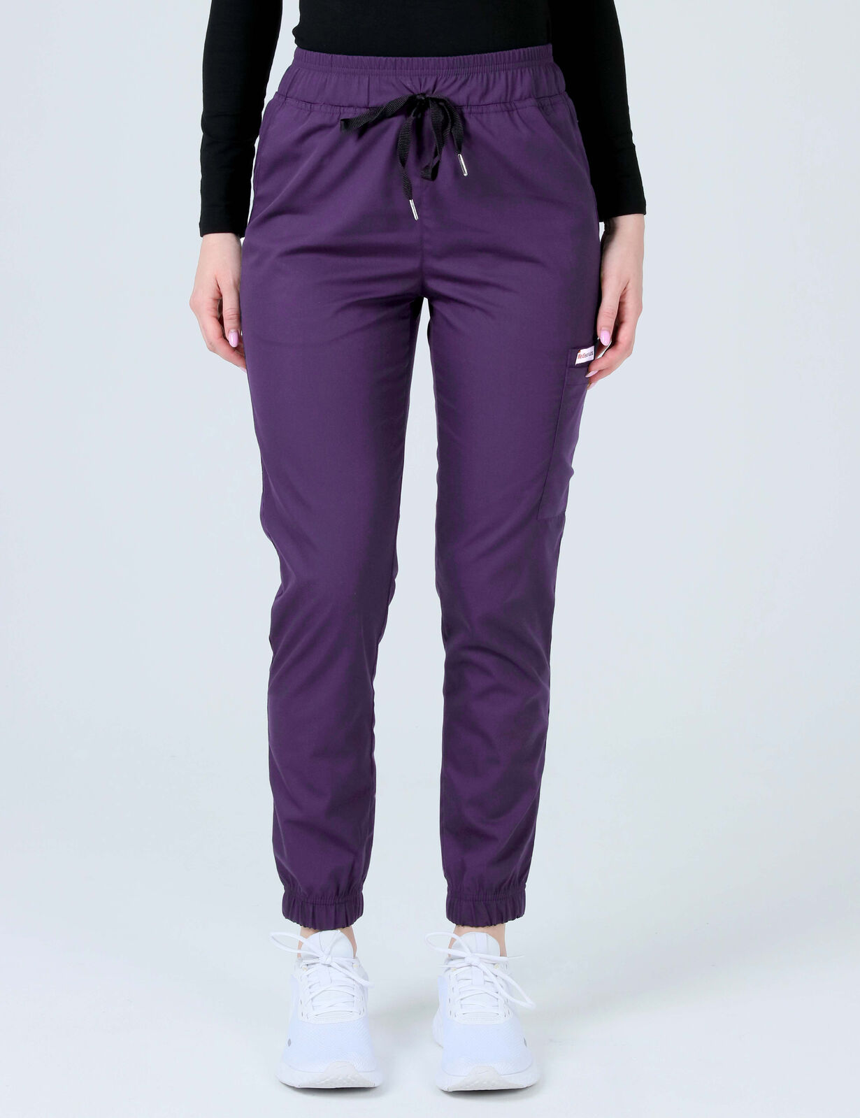 QEII Jubilee Hospital Pharmacy Department - Women's Jogger Pants in Aubergine