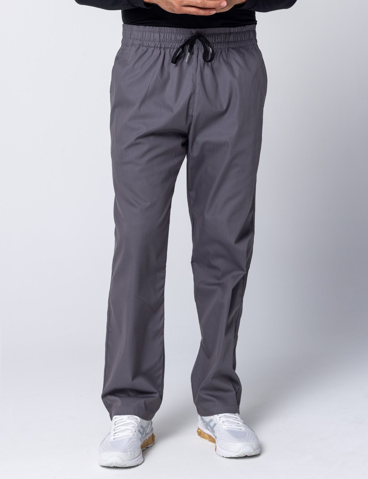 Men's Regular Cut Pants - Steel Grey - Small