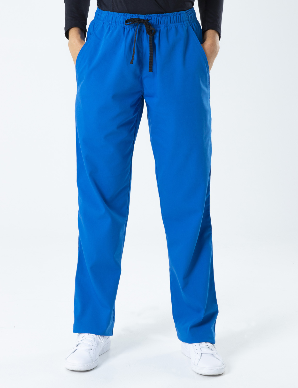 Women's Regular Cut Pants - Royal - Small