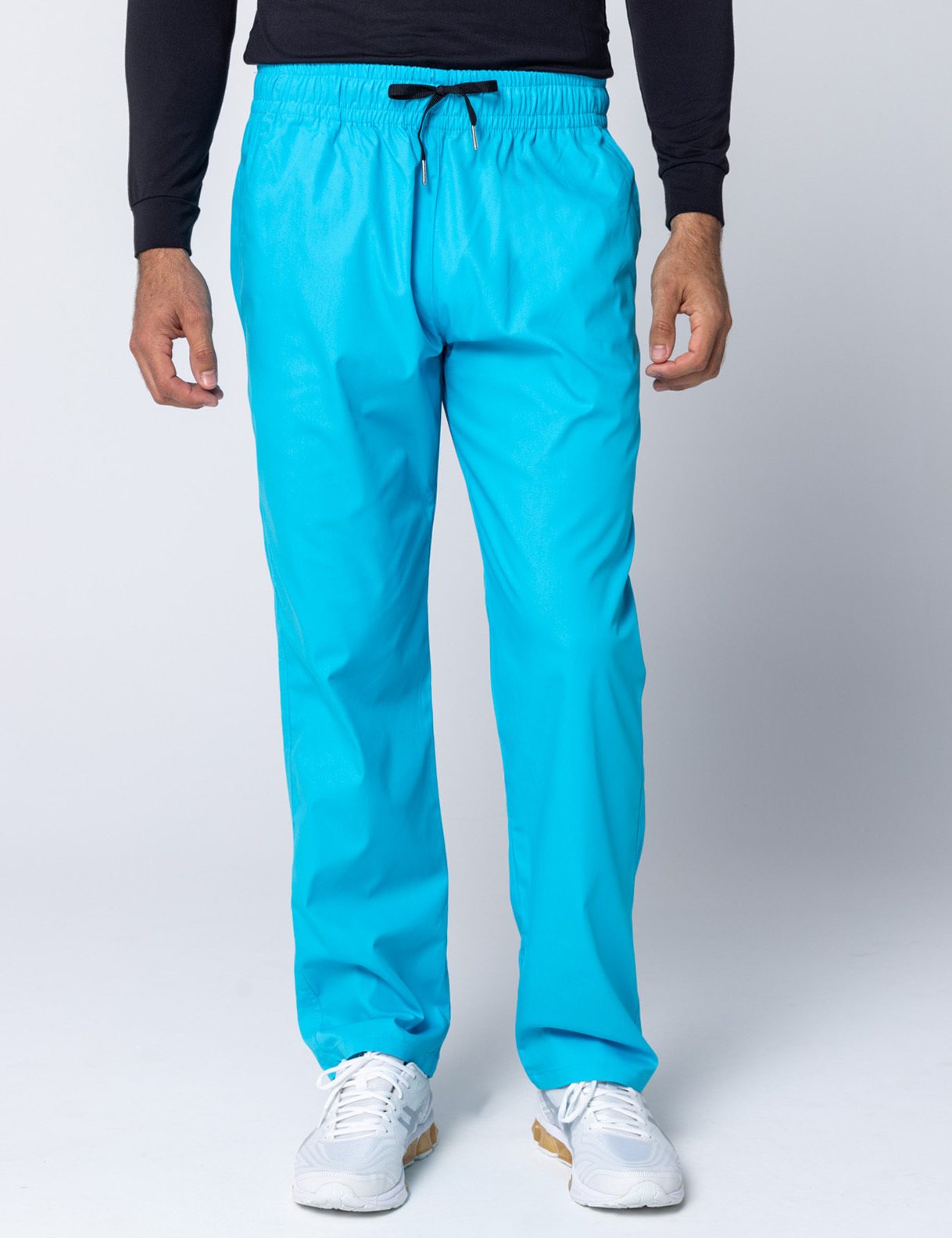 Men's Regular Cut Pants - Aqua - Medium