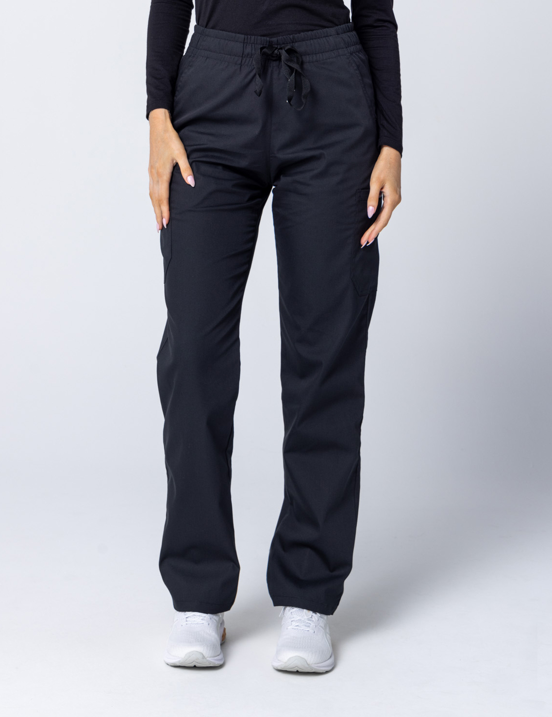 Women's Cargo Performance Pants - Black - Small