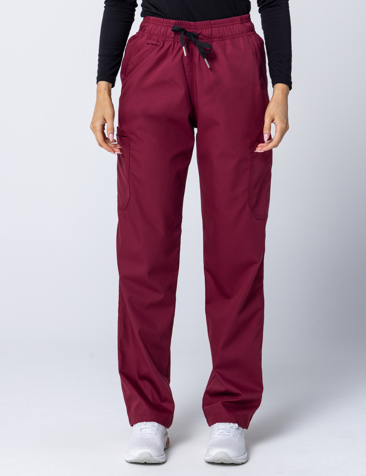 Women's Cargo Performance Pants - Burgundy - 5x Large