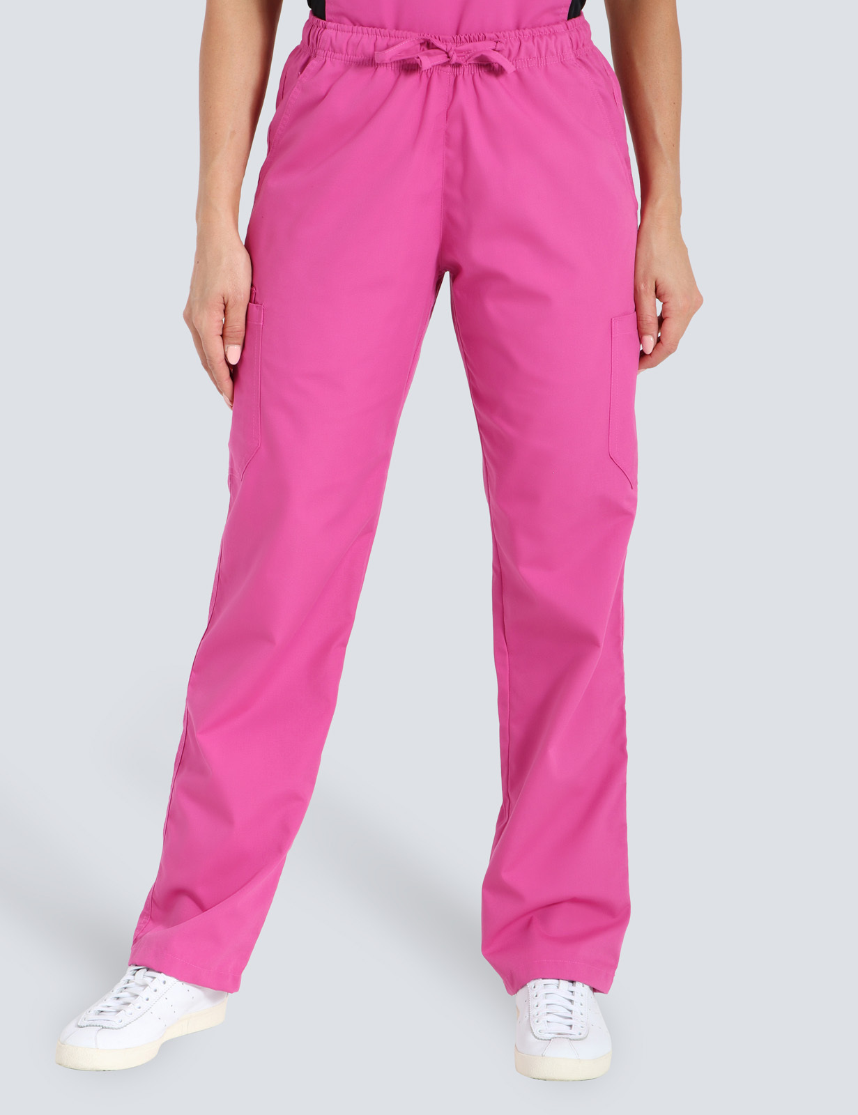 Women's Cargo Performance Pants - Pink - 2X Large