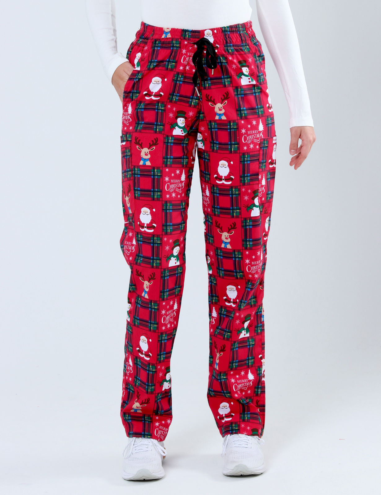 Peekaboo Tartan Cargo Performace Pants