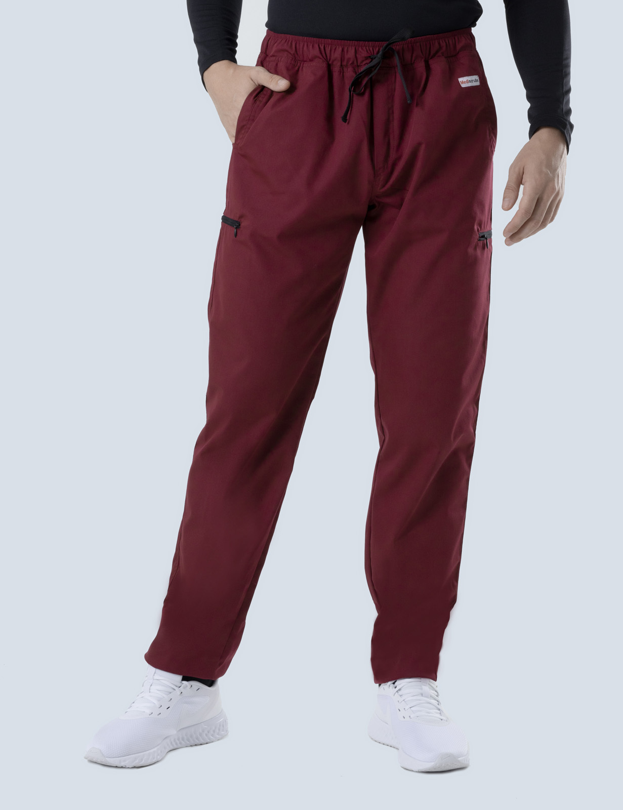 Men's Utility Pants - Burgundy - Small