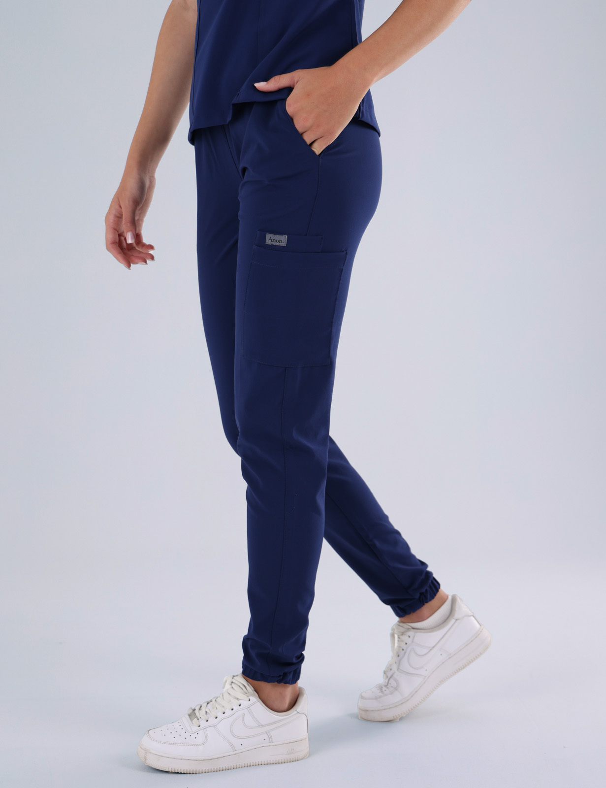 Anon Women's Jogger Pants (Poly/Spandex) - Midnight Blue