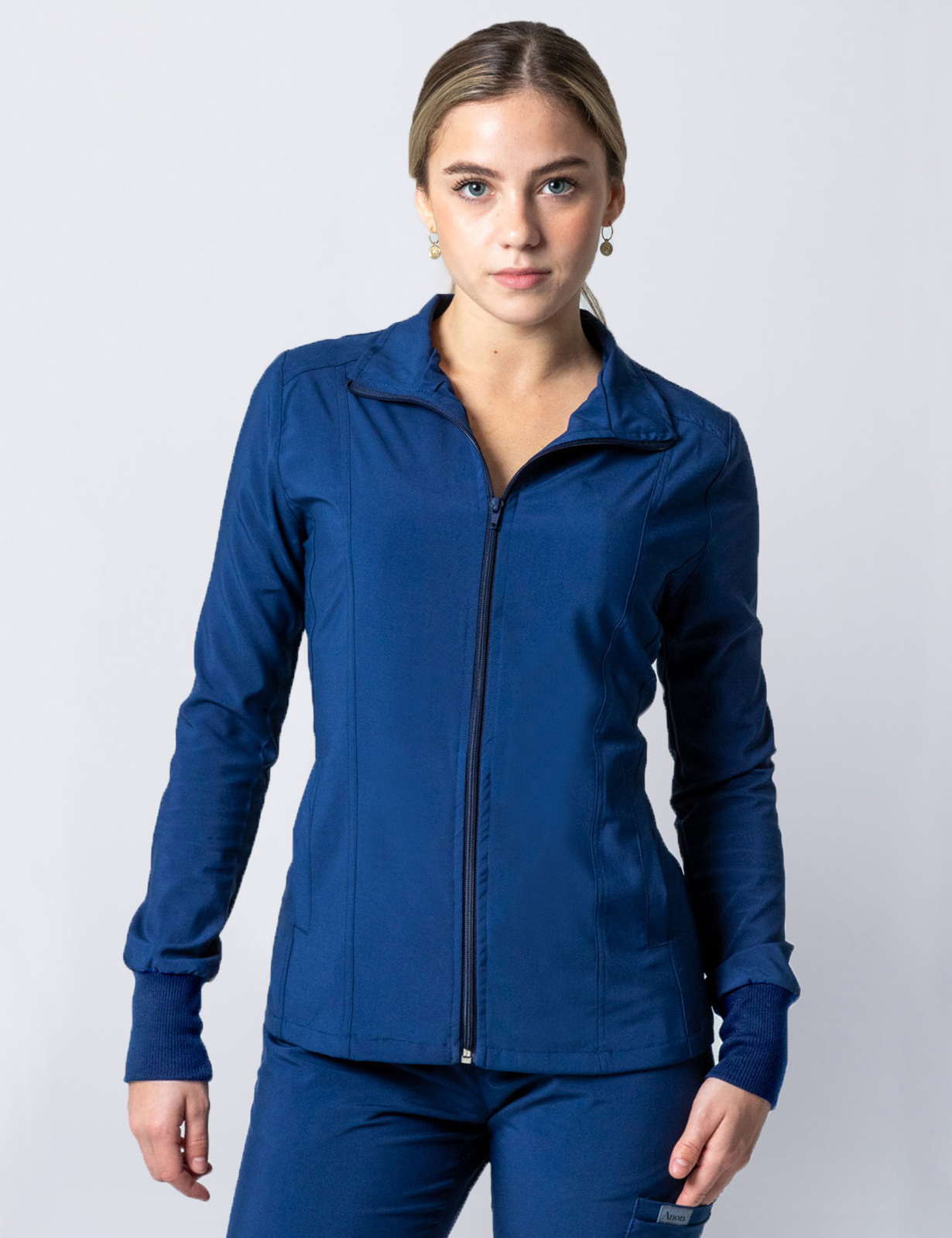 Anon Women's Warm-up Jacket - Midnight Blue