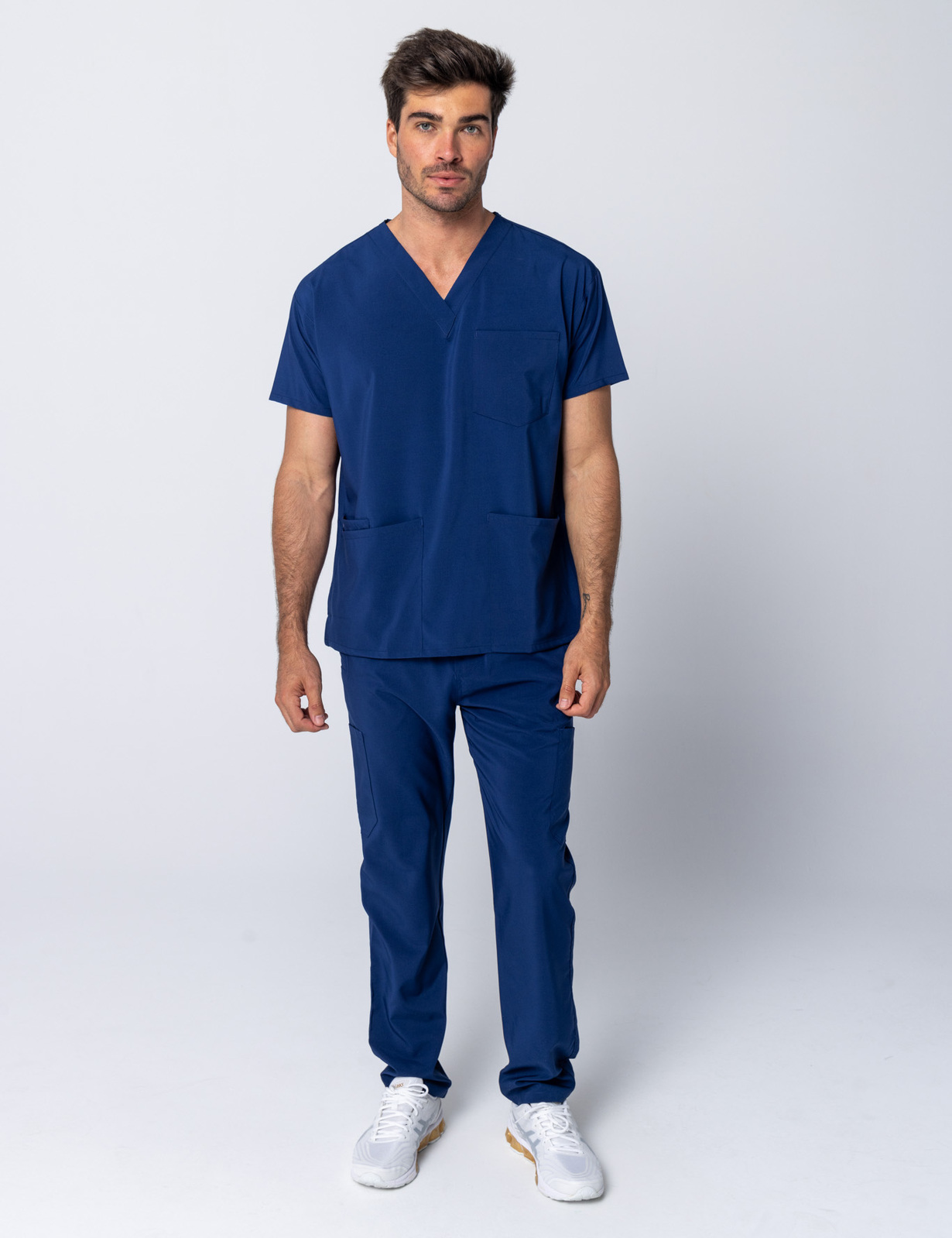 Midnight Blue Men's Anon Scrub Set