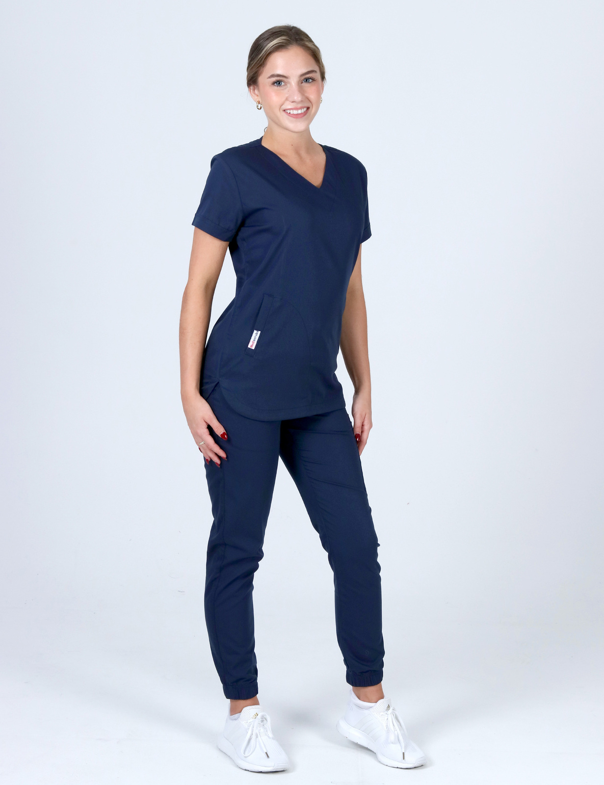 Navy Luxe Women's Jogger Set